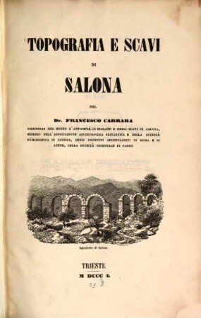 Topografia e scavi di Salona