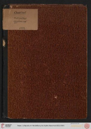 Les antiquités égyptiennes de la collection Fouquet