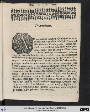 Proemium.