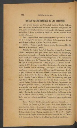 Origen de los nombres de las naciones