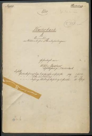 Konferenzaufsatz Haiterbach OA Nagold II