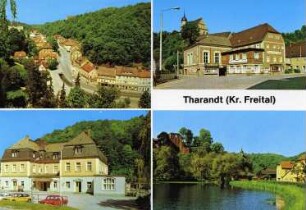 Tharandt. Ortsansichten, Coloransichtkarte