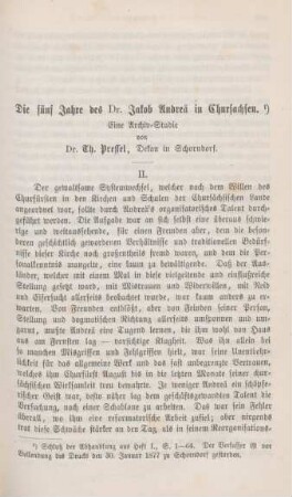 207-264 Die fünf Jahre des Dr. Jakob Anrea in Chursachsen