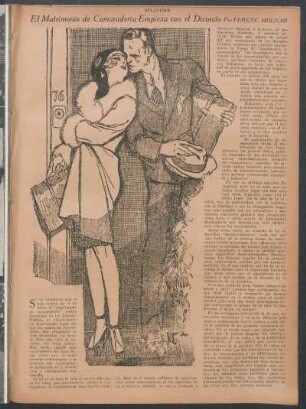 El matrimonio de camaradería empieza con el divorcio