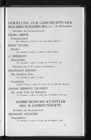Sammlung zur Geschichte der Malerei in Hamburg