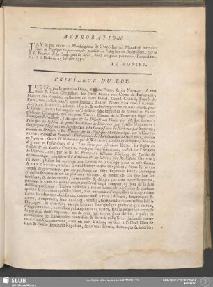 Privilege Du Roy