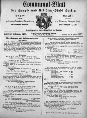 1877,5: No. 5, 4. Februar 1877