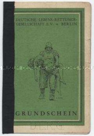 Ausweis der Deutschen Lebens-Rettungsgesellschaft - Personenkonvolut