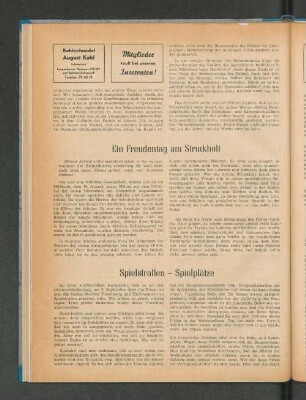 Ein Freudentag am Struckholt