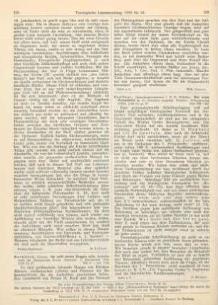 192 [Rezension] Zoellner, Wilhelm, Der erste Petrusbrief