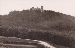 Ruine Gräfenstein bei Merzalben. Blick von Osten. Fr