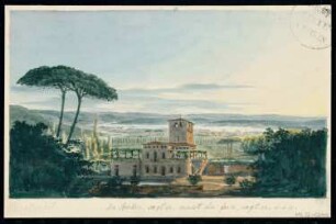 Gärtnerwohnung Monatskonkurrenz November 1832: Perspektivische Ansicht