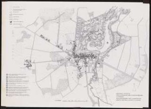 Strukturwandel von Bergen/Dumme: Lageplan 1:5000