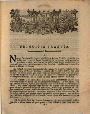 Theoria theologiae catholicae de sacramentis, aeque ac liturgia ac patrologia