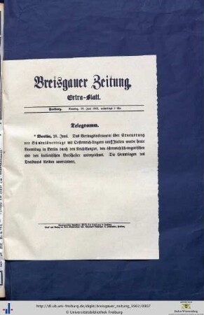 28.06.1902 Extra-Blatt