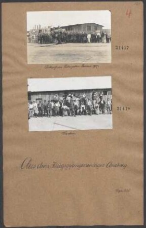 Kriegsgefangenenlager Amberg (Ankunft von Liebesgaben, Sommer 1917)