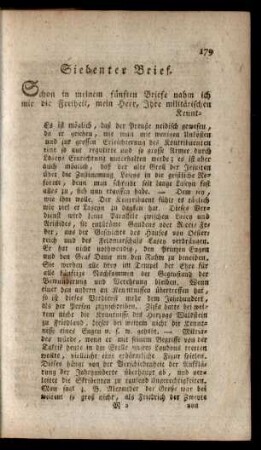 Siebenter Brief