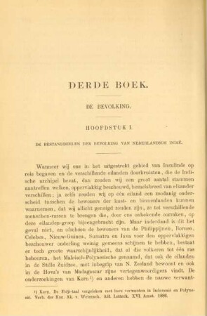 Derde boek. De bevolking