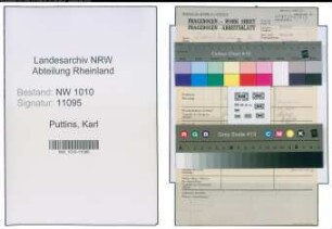 Entnazifizierung Karl Puttins , geb. (Polizei)