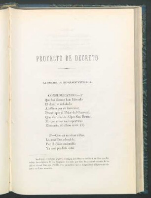 Proyecto de decreto