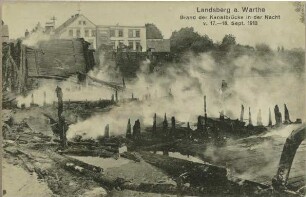 Postkarte, Landsberg an der Warthe (Neumark) (Gorzów Wielkopolski)