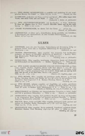 Silber (Nr. 517-540)