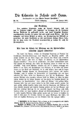 Wie kann die Schule bei Fürsorge um die schulentlassene männliche Jugend mitwirken?