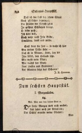 858-869, I. Morgenlieder. - Abendlieder.