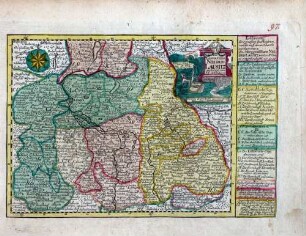 Das Marggrafthum Nieder-Lausitz ; Verfertiget von Joh. George Schreibern in Leipzig