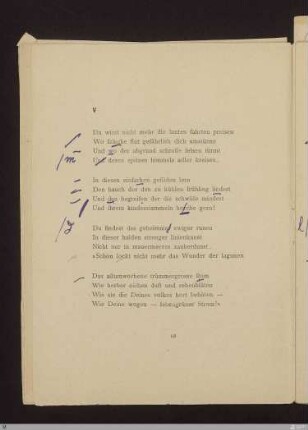 Vorspiel V : [SW V: keine Sigle]; [SW V, S. 14/105]
