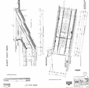 Stuttgart Hbf: Treppe Aufgang OFD S-Bahn Treppe