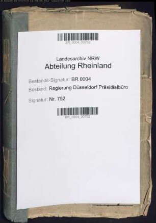 Sicherung der öffentlichen Ruhe. Allgemeine Verfügungen Bd. 1