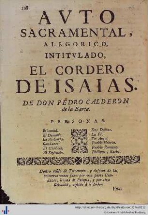El Cordero de Isaias.