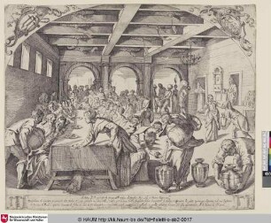 [Les nôces de Cana; Die Hochzeit zu Cana; Nozze di Cana]
