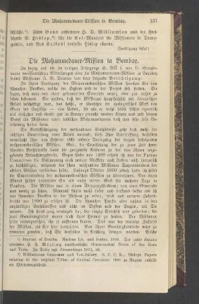 Die Mohammedaner-Mission in Bombay