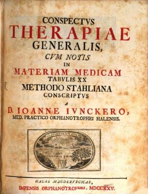 Conspectus Therapiae generalis