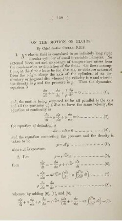 On the motion of fluids.