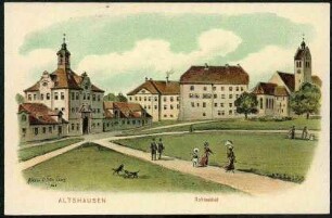 Altshausen: Schlosshof