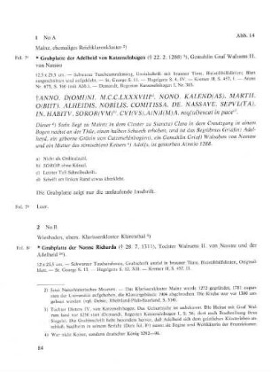 Die Grabmäler