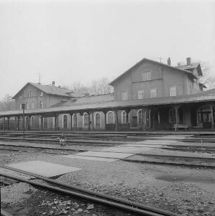 Limbach-Oberfrohna, Bahnhof, Bahnsteig