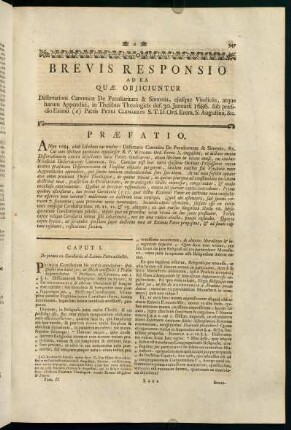 547-553, Brevis Responsio ad ea quae Objiciuntur.