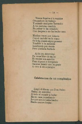 Celebración de un cumpleaños