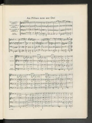 An Filius non est Dei