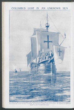 Tafel: Columbus lost in an unknown sea