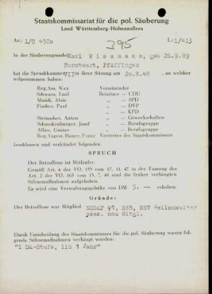 Wissmann, Karl