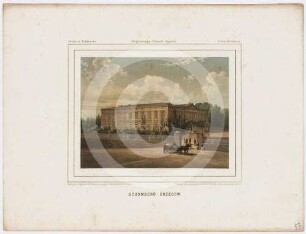 Ansicht von Schloss Schomberg-Orzegow