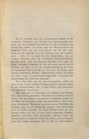 Ueber Extrauterin schwangerschaften mit Berücksichtigung eines Falles Von Laparotomie bei Graviditas ovaria : Inaug.-Diss.