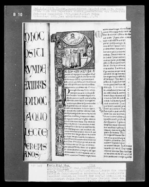 Florus Expositiones Epistolorum Divi Pauli — Schriftseite mit Initiale P(aulus ...), Folio 1 recto