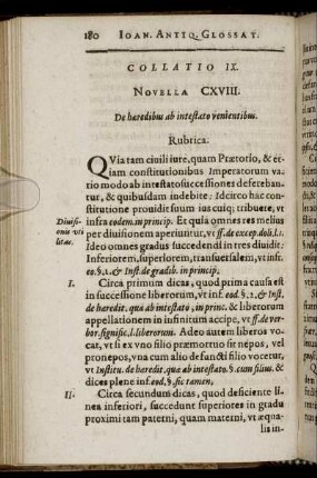 Collatio IX. Novella CXVIII. -