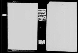 Heidelberg, Entbindungsanstalt (Klinik): Geburtenbuch 1841-1865